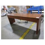 NUCRAFT 4 DRAWER CREDENZA TABLE NUCRAFT 4 DRAWER CREDENZA TABLE