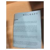 NUCRAFT 4 DRAWER CREDENZA TABLE NUCRAFT 4 DRAWER CREDENZA TABLE