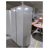 HERMAN MILLER METAL TWO DOOR STORAGE CABINETS HERMAN MILLER METAL TWO DOOR STORAGE CABINETS