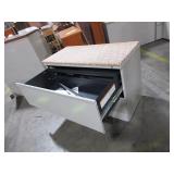 HERMAN MILLER TWO DRAWER LATER FILES WITH CUSHION TOPS HERMAN MILLER TWO DRAWER LATER FILES WITH CUSHION TOPS