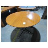 GEIGER 42" WOOD TOP ROUND TABLES GEIGER 42" WOOD TOP ROUND TABLES