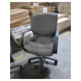GEIGER, WAVELAND, LOW BACK, UPHOLSTERED, ADJUSTABLE OFFICE CHAIR GEIGER, WAVELAND, LOW BACK, UPHOLSTERED, ADJUSTABLE OFFICE CHAIR