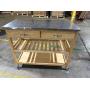 MOBILE KITCHEN ISLAND PREP CART