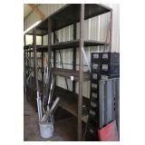 Industrial Metal Shelving Unit