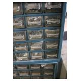 3 Metal Small Parts Organizers with Assorted Hardware