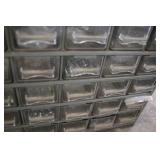 3 Metal Small Parts Organizers with Assorted Hardware