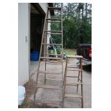 Pair of Wooden Step Ladders 4