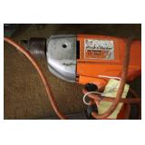 Lot of Power Tools and Accessories Including Craftsman Grinder, Black & Decker Drill, and Discs