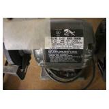 Buffalo Bench Grinder Model LF-137 with Power Cord and Tool