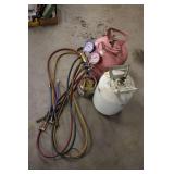 DuPont SUVA 410A Refrigerant Tank with White Tank and Manifold Gauge Set