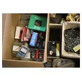 Bulk Lot of Assorted Nails, Screws, and Fasteners
