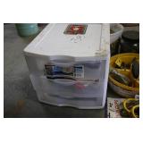 Collection of Hardware Fasteners and Storage Drawers