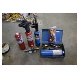 Propane Torch Set with Flame Blanket, Regulator, and Accessories
