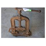 Ridgid Pipe Cutter and Large Heavy-Duty Metal Clamp Set