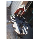 Vintage Ridgid Pipe Threader Stand with Accessories
