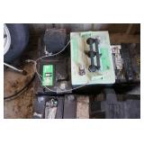 Group of Used Automotive and Marine Batteries