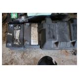 Group of Used Automotive and Marine Batteries