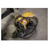 Vintage Hand Crank sheet metal crimper and Electric Power bead roller