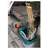 Vintage Farm and Barn Hardware Assortment with Metal Tractor Seat