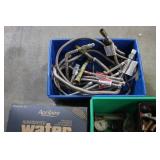 Assorted Plumbing Parts and Hoses with Aprilaire Water Panel Evaporator