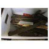 Box of Assorted Metal Files and Rasps with Handles
