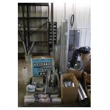 Assorted HVAC Ductwork Connectors, Elbows, and Flex Ducting