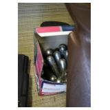Air Rifle, Air Pistol, and Box of CO2 Cartridges Set