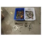 Assorted Hand Tools Collection Including Screwdrivers, Pliers, and Clamps