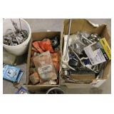 Assorted Hardware and Hand Tool Parts Collection