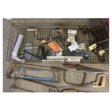 Assorted Vintage Hand Saws, Braces, and Hand Tools Collection