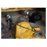 Automotive Garage Lot with Belts, Hitch Balls, Shop Heater, and Accessories