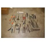 Collection of Assorted Vintage Hand Tools and Pliers