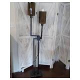 Modern New Floor Lamp with Wood Acc... Modern New Floor Lamp with Wood Acc...