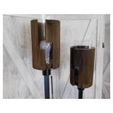 Modern New Floor Lamp with Wood Acc... Modern New Floor Lamp with Wood Acc...