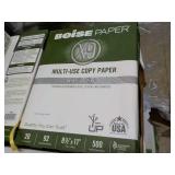 Boise X-9 White 5000 sheets 8.5 x 1... Boise X-9 White 5000 sheets 8.5 x 1...