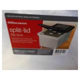 Office Depot Split-Lid File box, La... Office Depot Split-Lid File box, La...