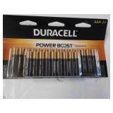 24 Duracell Power Boost AAA Batteri... 24 Duracell Power Boost AAA Batteri...