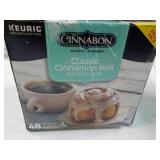 Keurig Cinnabon 38 Pods Coffee... Keurig Cinnabon 38 Pods Coffee...