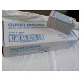 Case of Guest Checks - need a carbo... Case of Guest Checks - need a carbo...