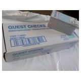 Case of Guest Checks - need a carbo... Case of Guest Checks - need a carbo...