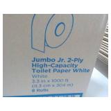 Pacific Blue 8 Rolls Jumbo Jr 2 Ply... Pacific Blue 8 Rolls Jumbo Jr 2 Ply...