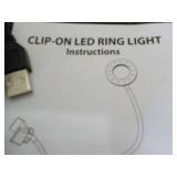 Clip On LED Ring Light... Clip On LED Ring Light...