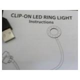 Clip On LED Ring Light... Clip On LED Ring Light...