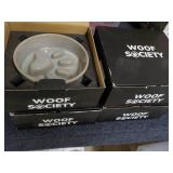 4 Woof Society Dog Bowls 6" Diamete... 4 Woof Society Dog Bowls 6" Diamete...