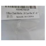 Floral Office Chair Mat Cyan Blue 3... Floral Office Chair Mat Cyan Blue 3...