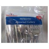 2 Patriotic Assorted Cutlery... 2 Patriotic Assorted Cutlery...