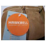 Hawk Well Size 9.5 Lit Brown Boots... Hawk Well Size 9.5 Lit Brown Boots...