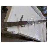 50" Long Stainless Steel Wall Coat ... 50" Long Stainless Steel Wall Coat ...