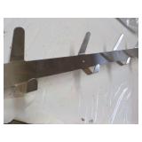 50" Long Stainless Steel Wall Coat ... 50" Long Stainless Steel Wall Coat ...