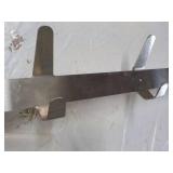 50" Long Stainless Steel Wall Coat ... 50" Long Stainless Steel Wall Coat ...